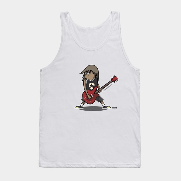 Bass Player Tank Top by The Chocoband